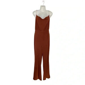 Jason Wu burnt orange jumpsuit sz XS